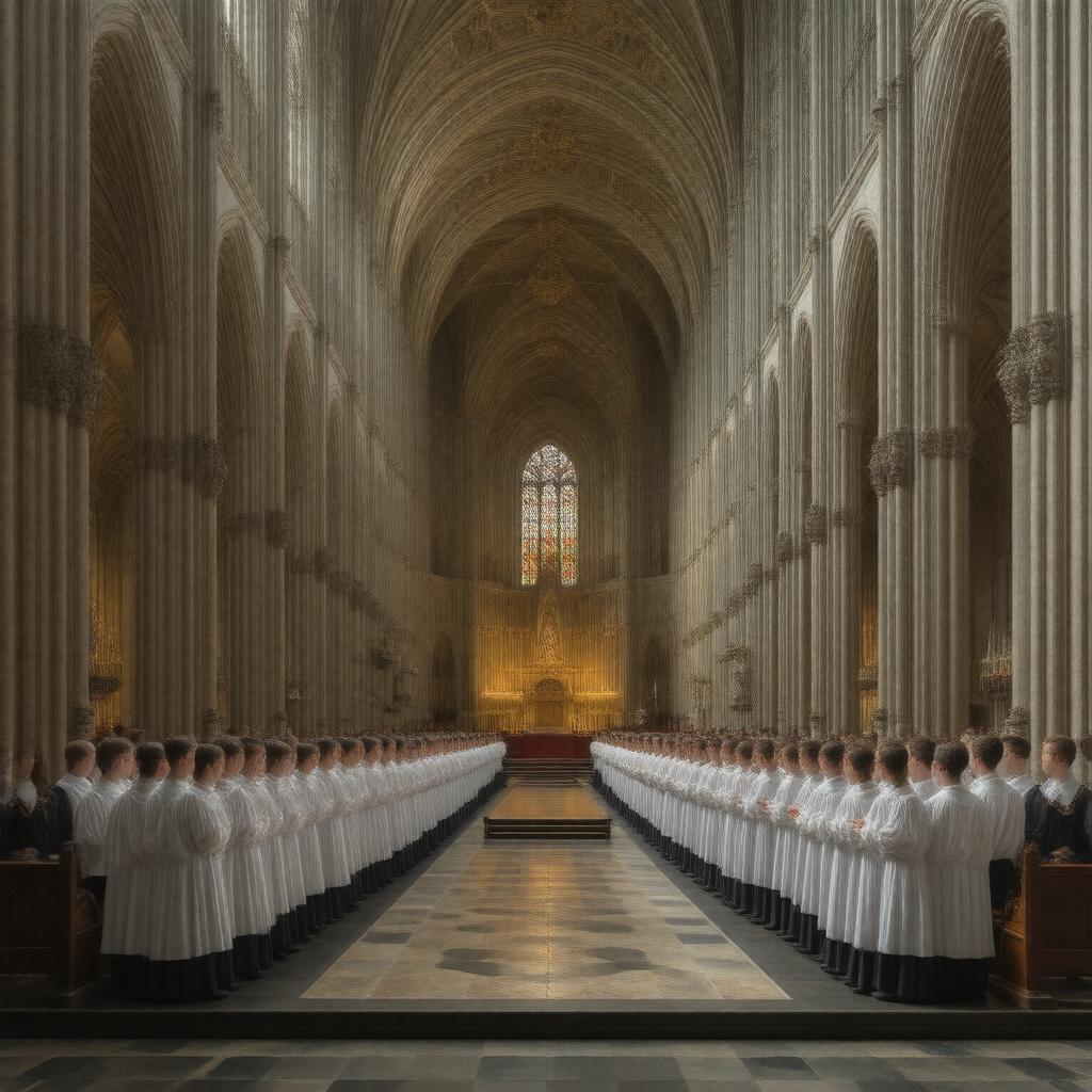 AI-created image of Christ Church Cathedral Choir