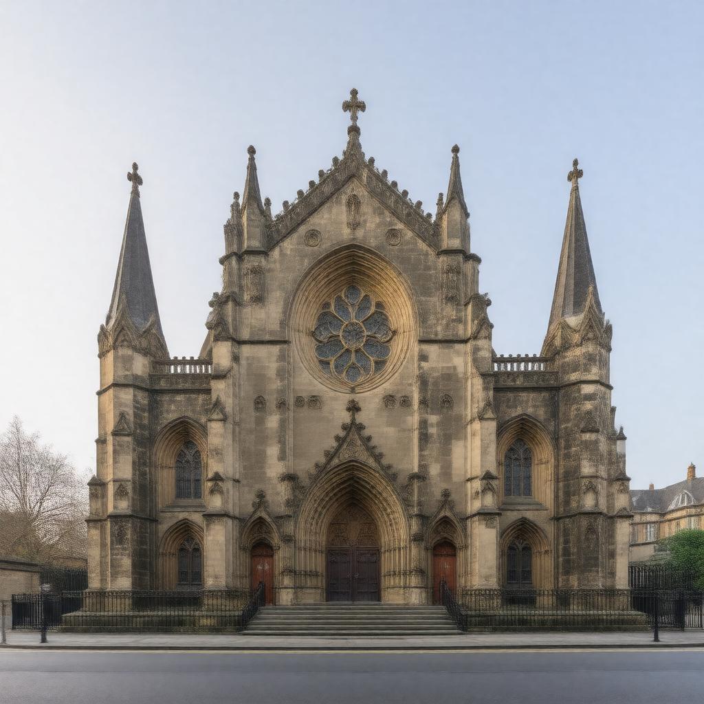 Click to view larger image AI-created image of Christ Church, Lancaster Gate