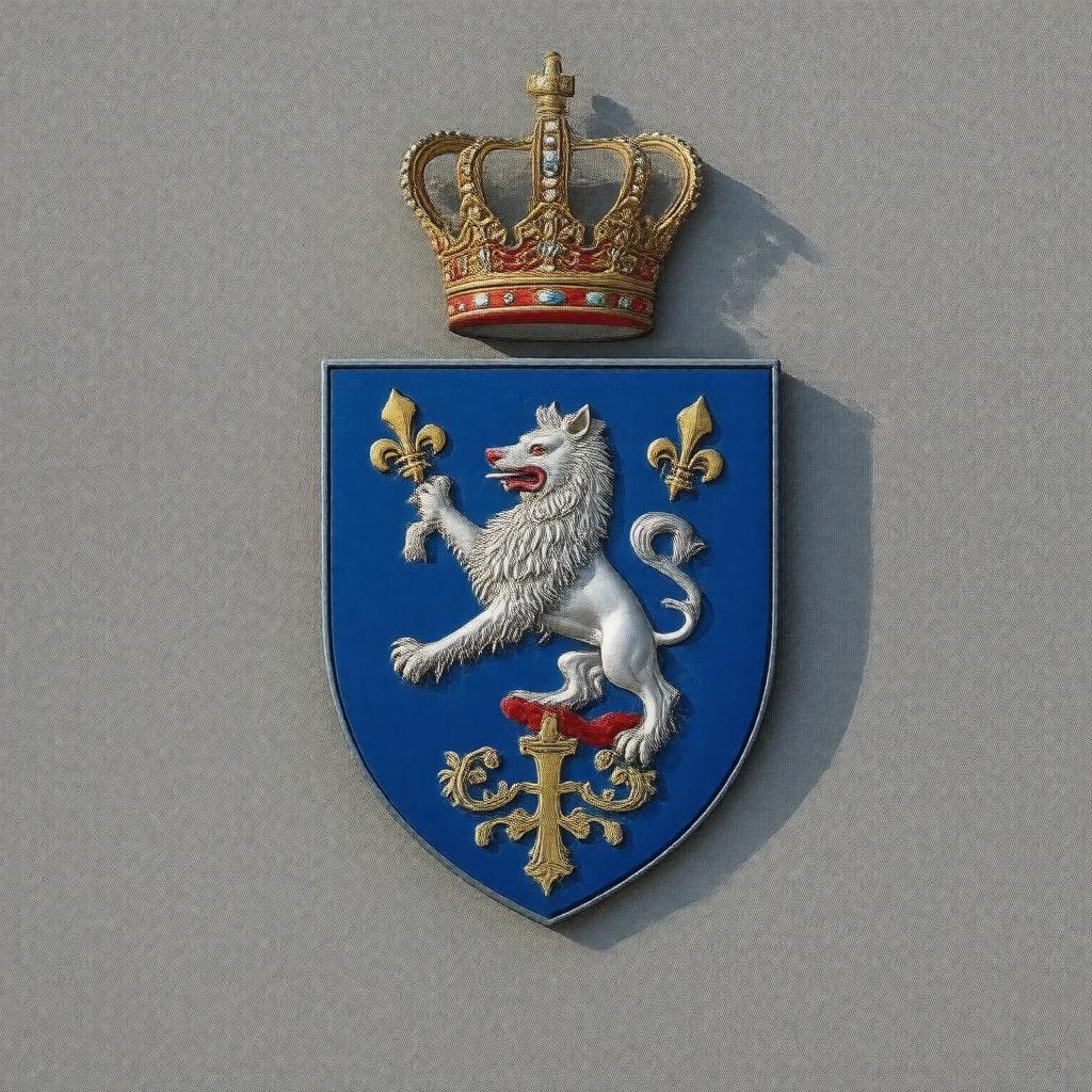 Click to view larger image AI-created image of Christ Church, Oxford coat of arms