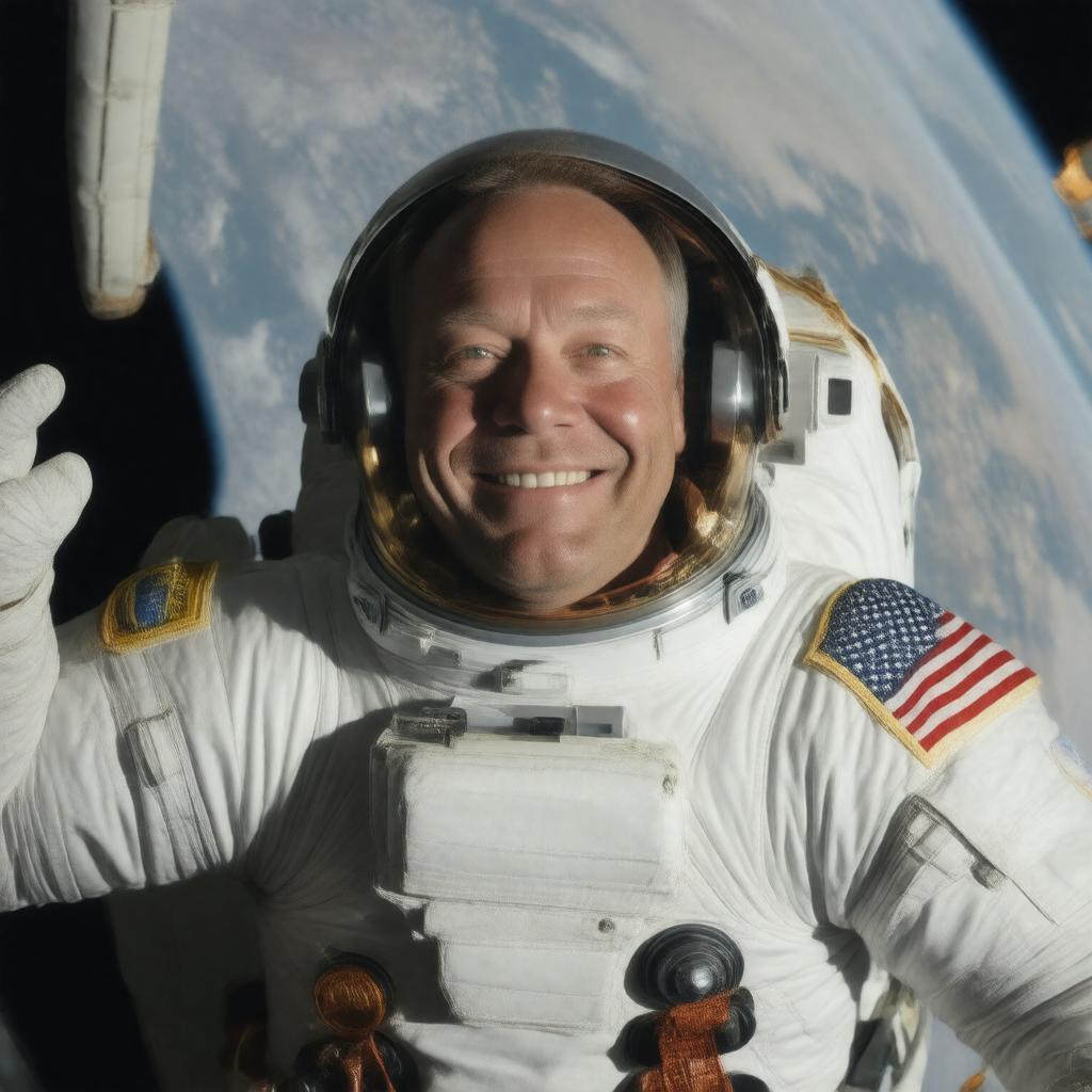 AI-created image of Christer Fuglesang