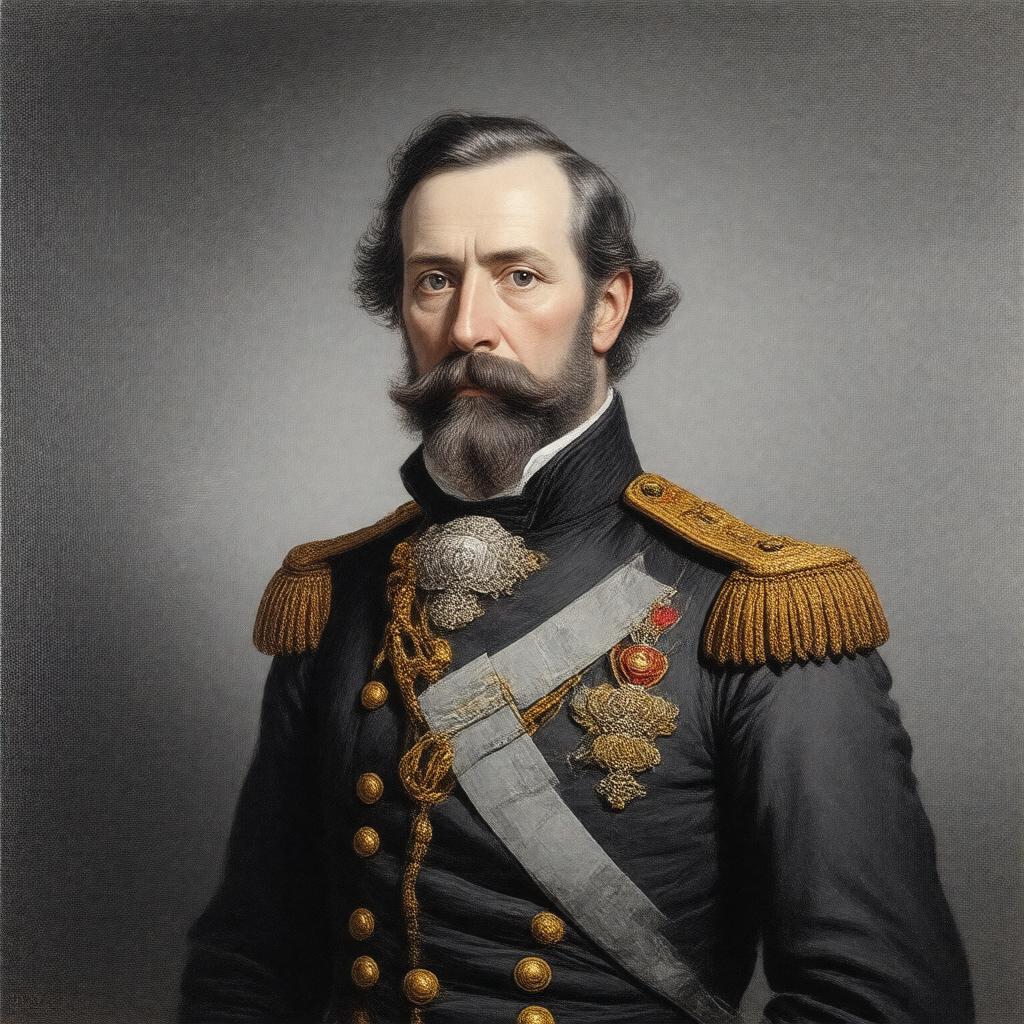 AI-created image of Christian August II, Duke of Schleswig-Holstein-Sonderburg-Augustenburg