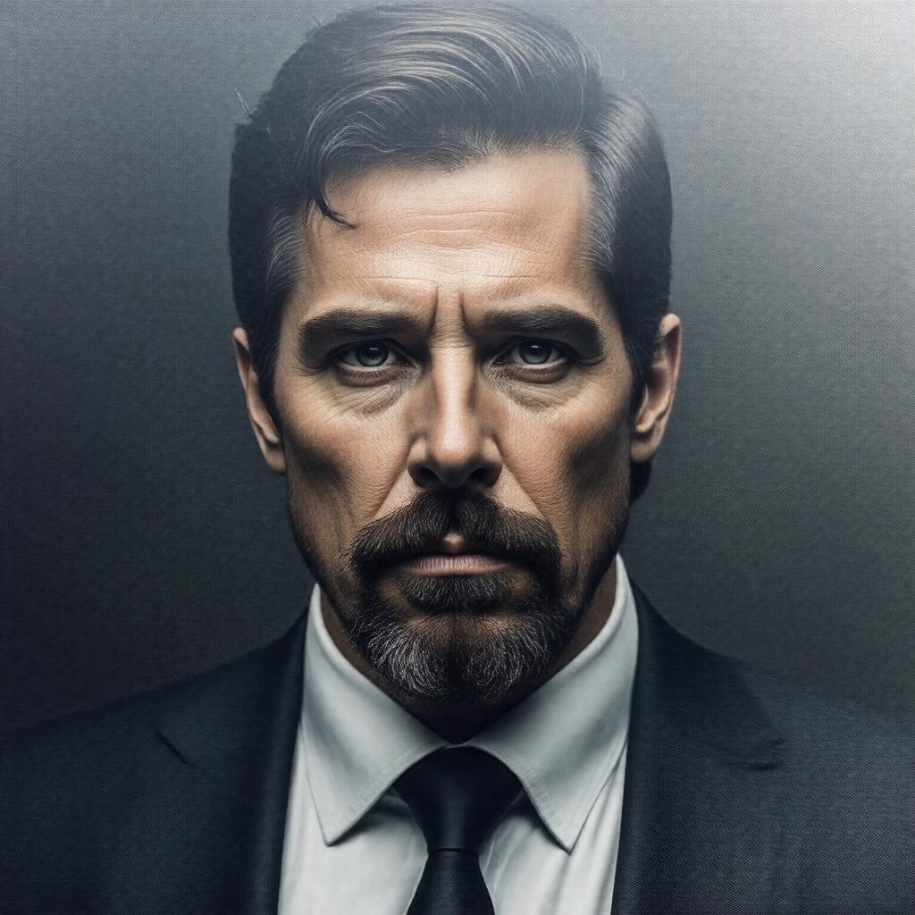 AI-created image of Christian Bale