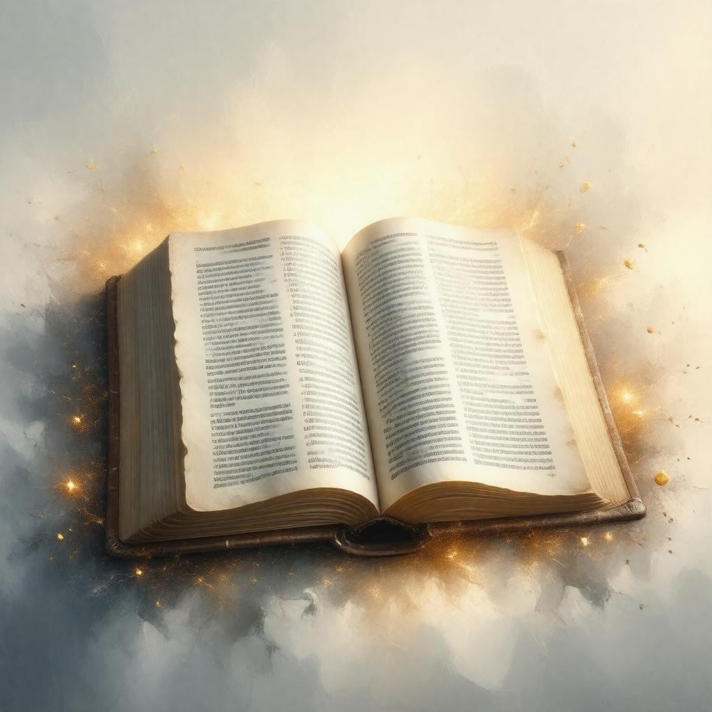 AI-created image of Christian Gospels