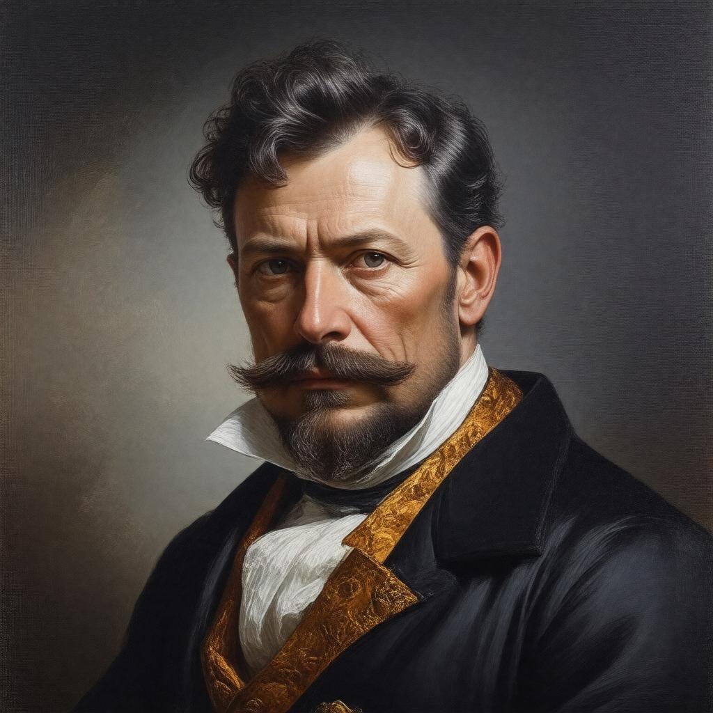 AI-created image of Christian Ludwig Friedrich Adolf Alexis Wilhelm Ferdinand