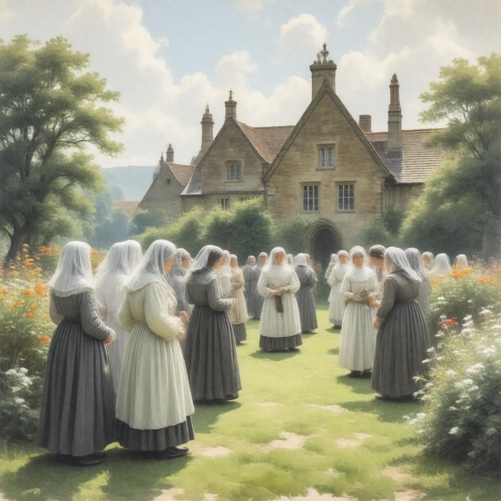 AI-created image of Christian Sisterhood of Martha and Mary