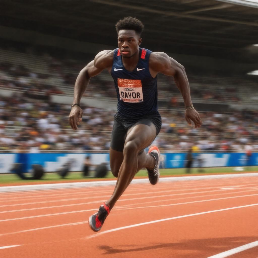 AI-created image of Christian Taylor