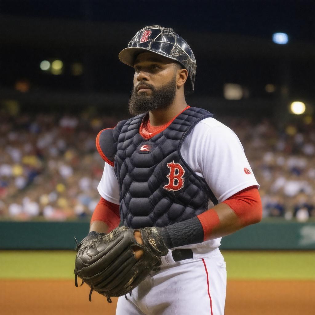 AI-created image of Christian Vázquez