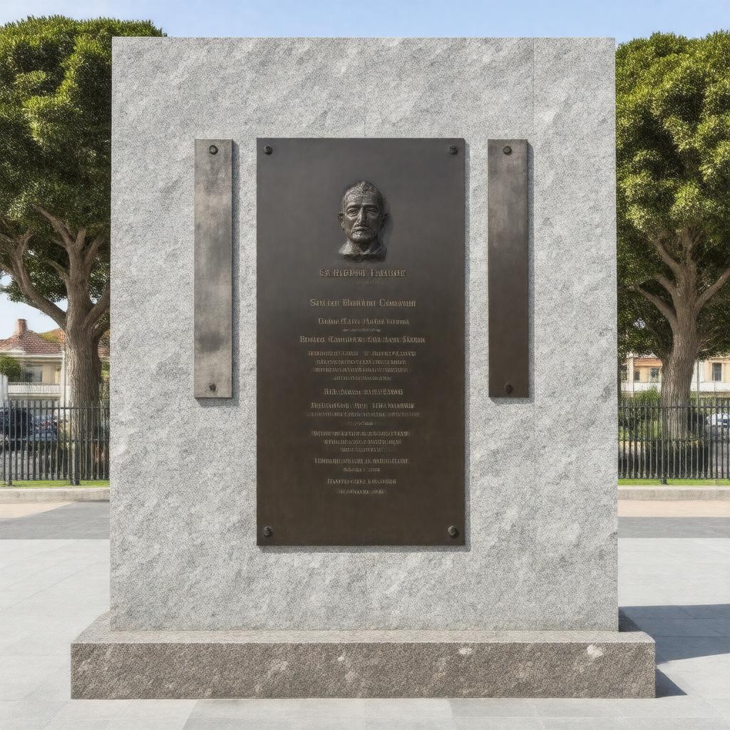 AI-created image of Christian Victor Memorial, Cape Town