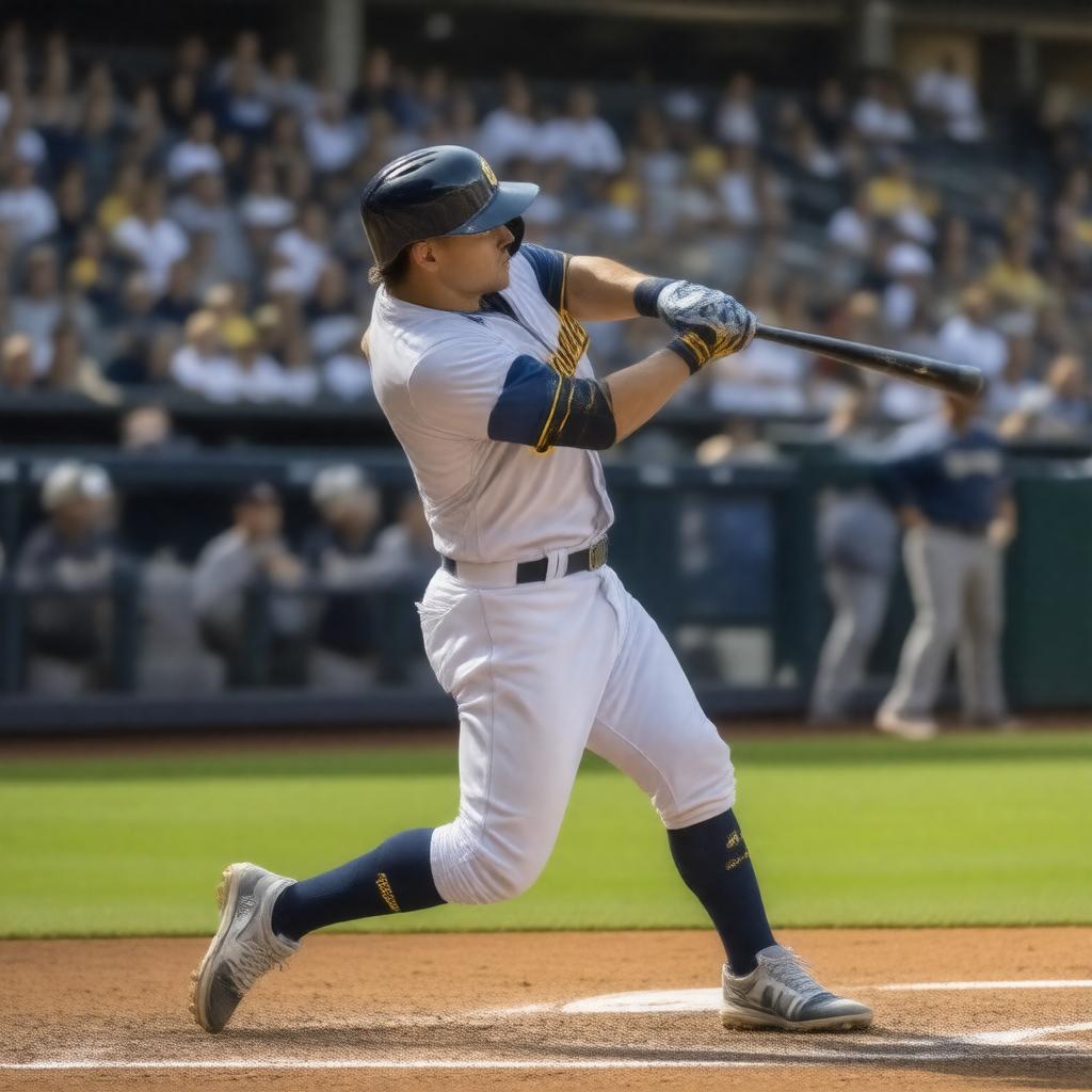 AI-created image of Christian Yelich