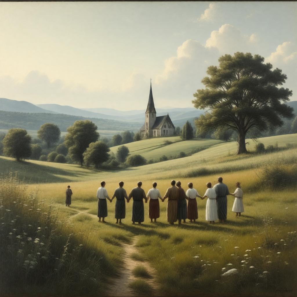 AI-created image of Christian anarchism