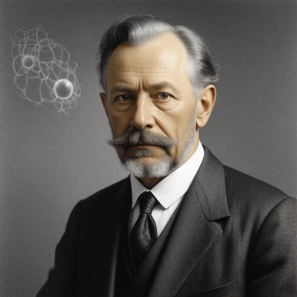 AI-created image of Christian de Duve