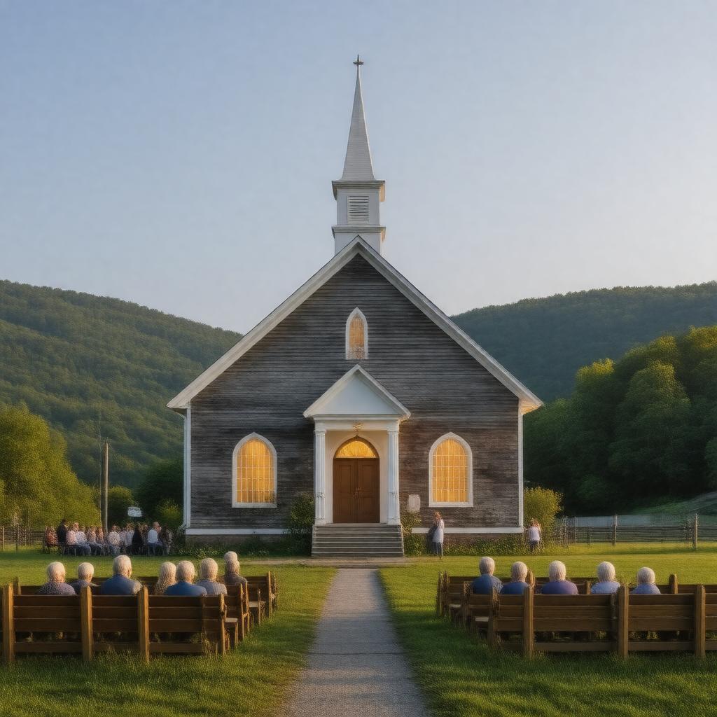 AI-created image of Christian denomination