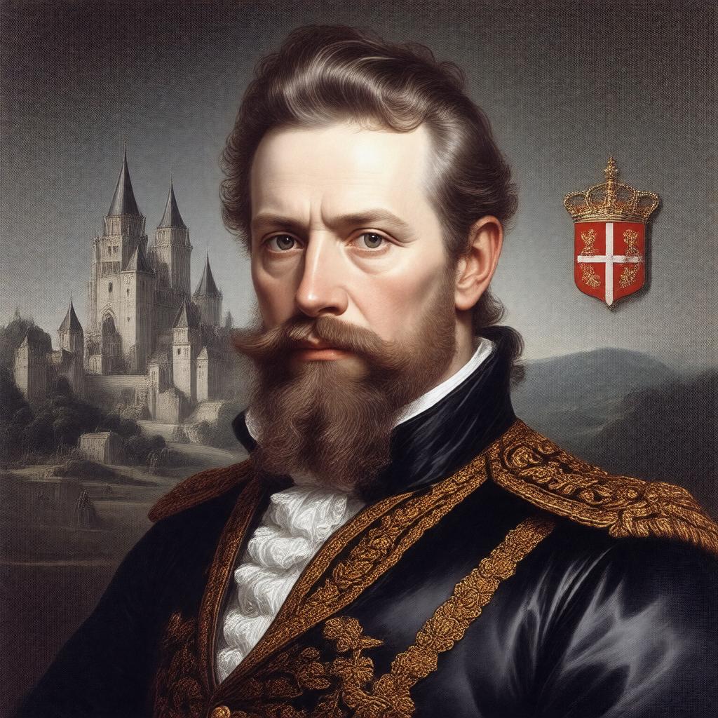 AI-created image of Christian zu Schaumburg-Lippe