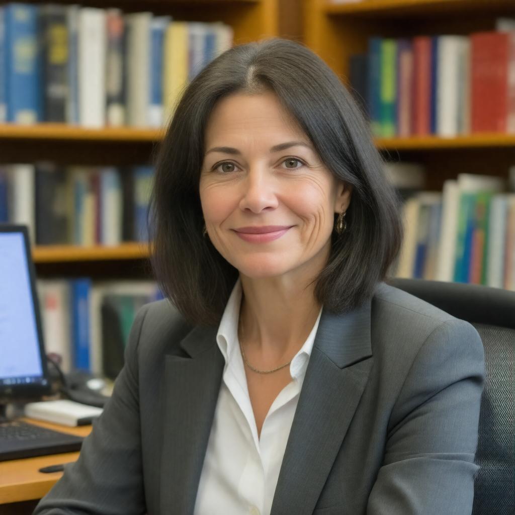 Click to view larger image AI-created image of Christina Economos