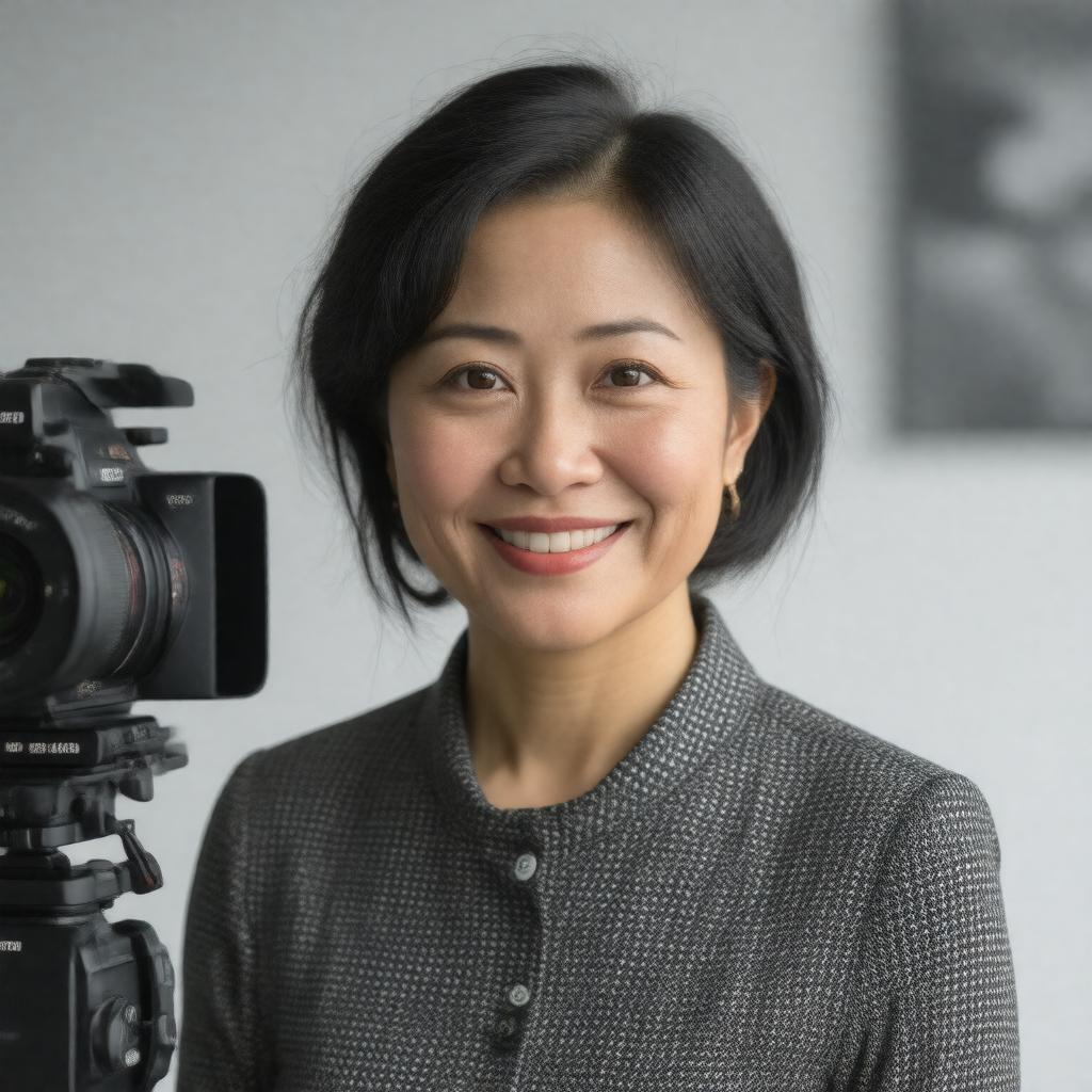 AI-created image of Christine Choy