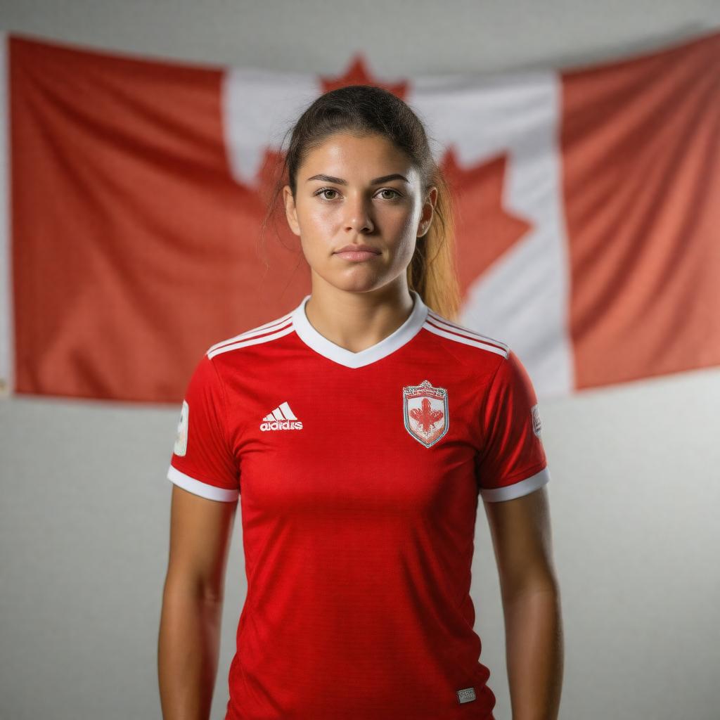 AI-created image of Christine Sinclair