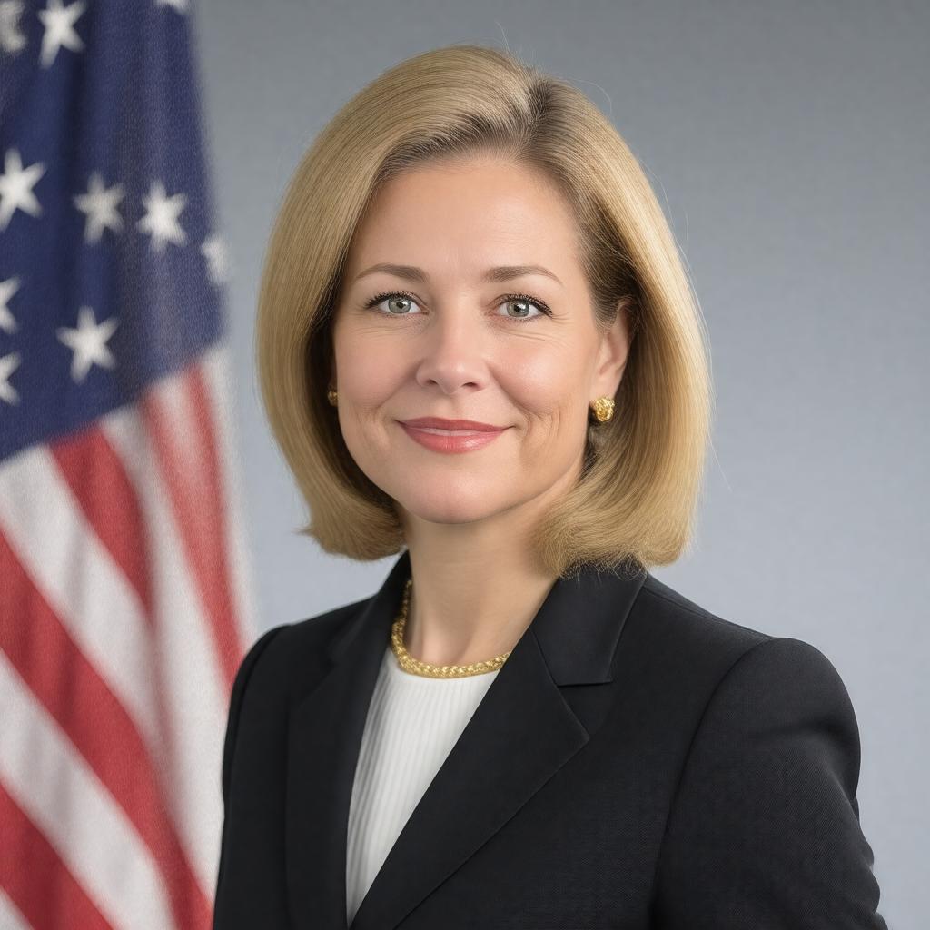 AI-created image of Christine Wormuth