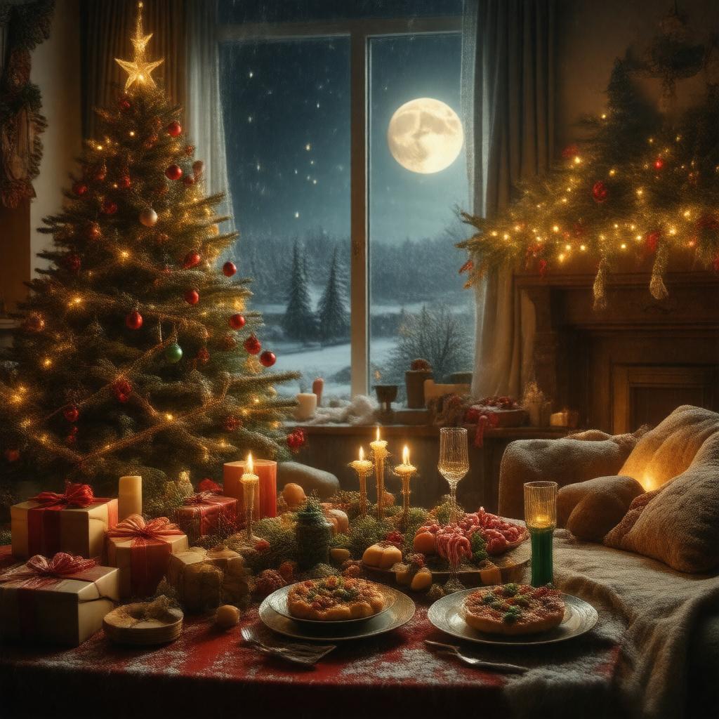 AI-created image of Christmas Eve