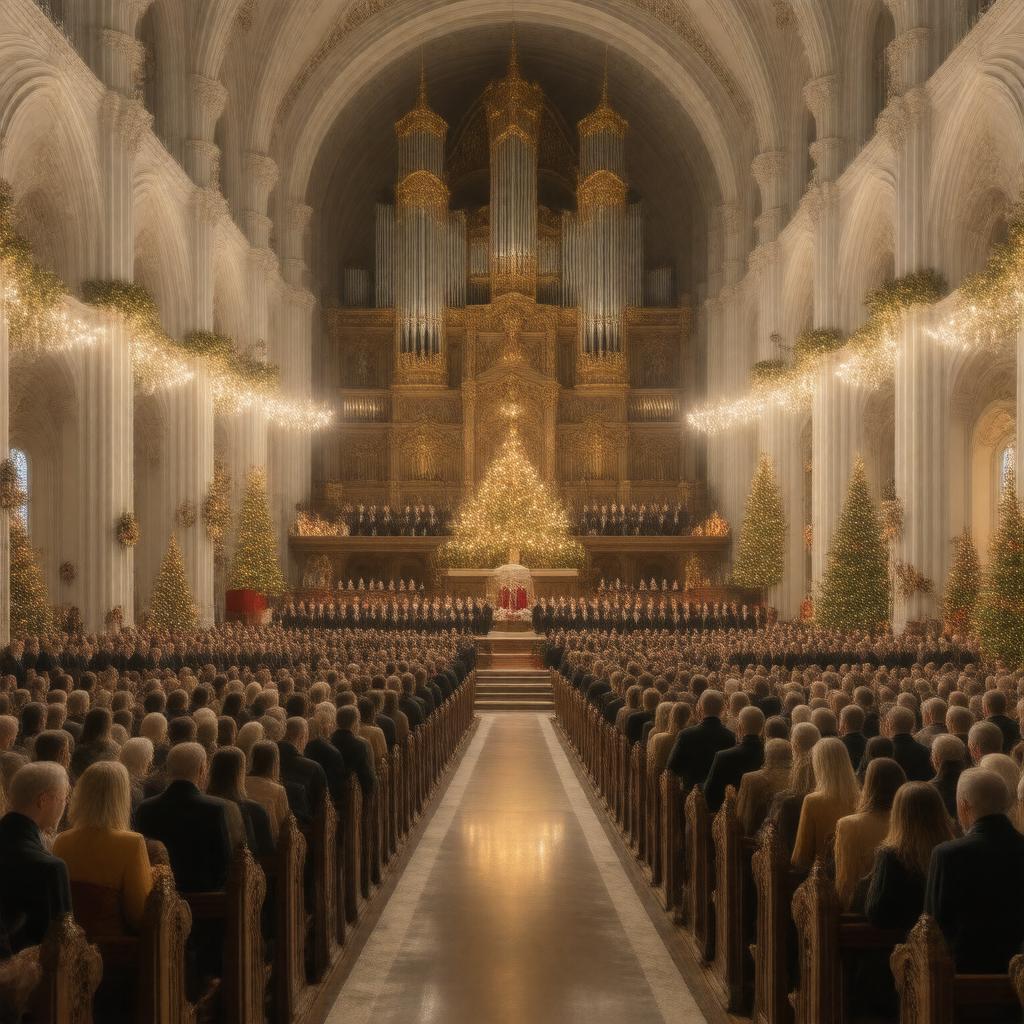 Click to view larger image AI-created image of Christmas Eve Festival of Nine Lessons and Carols