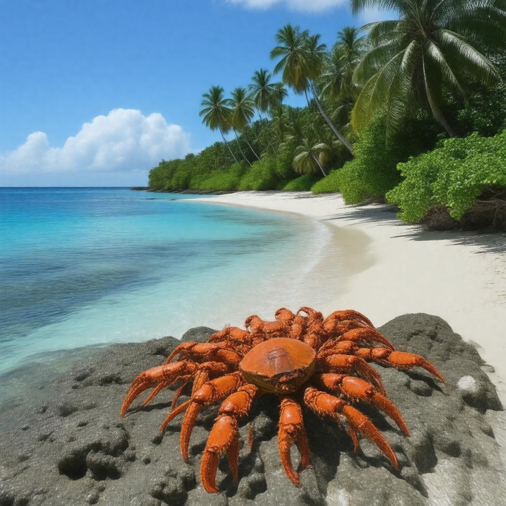 AI-created image of Christmas Island