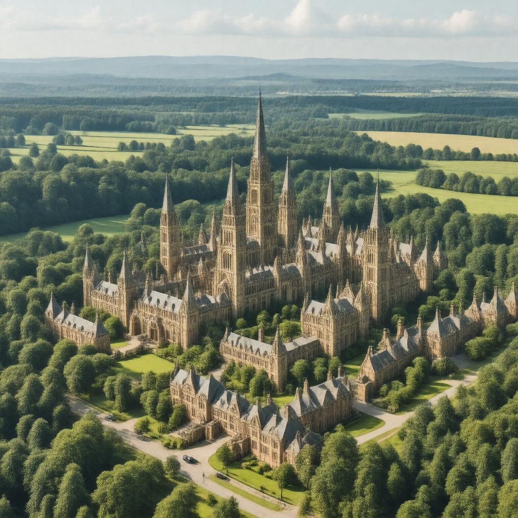 AI-created image of Christminster