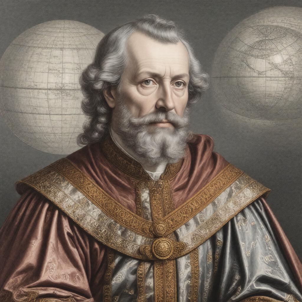 AI-created image of Christopher Clavius