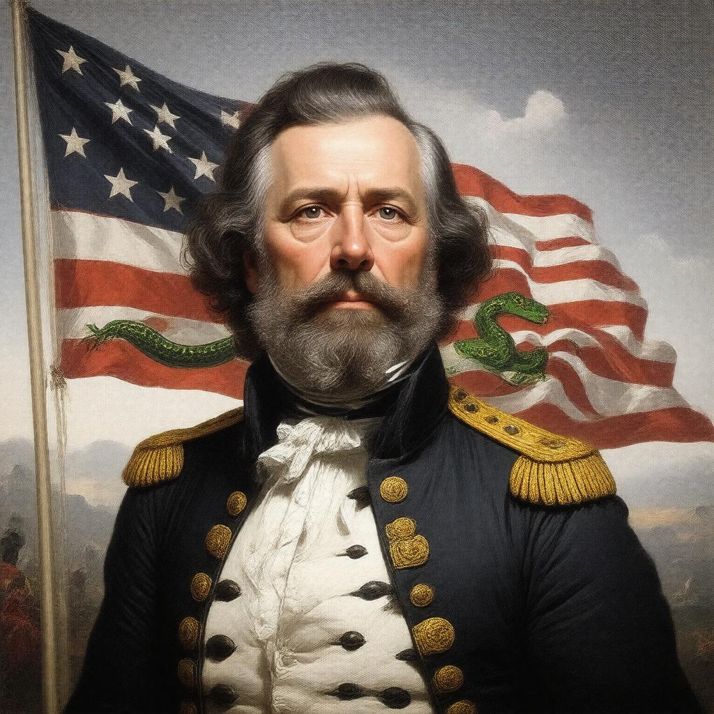 AI-created image of Christopher Gadsden