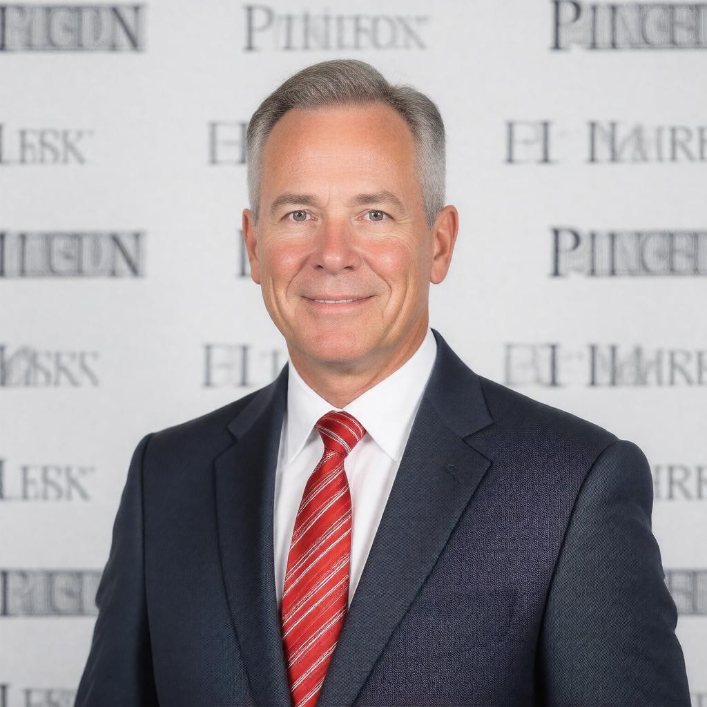 AI-created image of Christopher L. Eisgruber