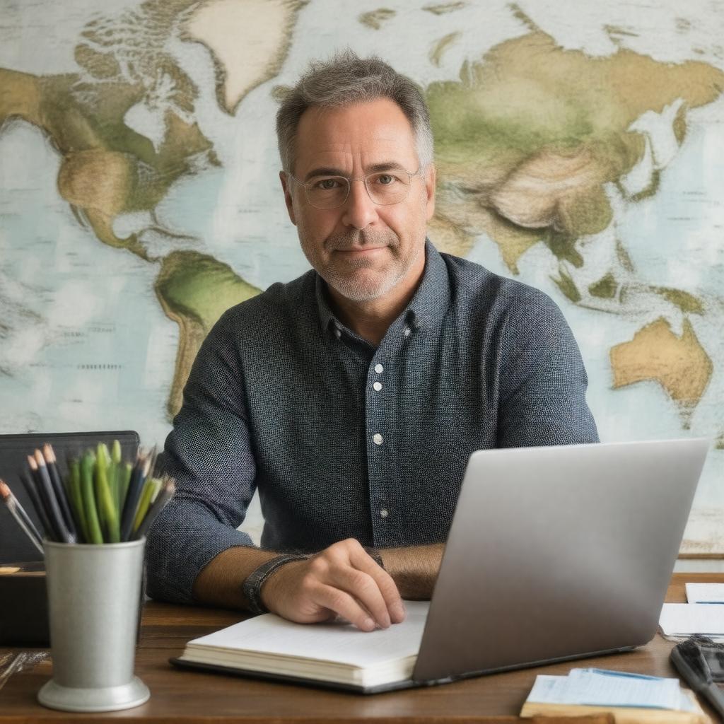 AI-created image of Christopher Muther