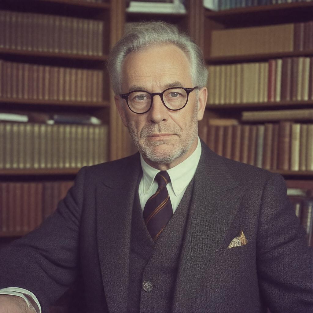 AI-created image of Christopher Priest