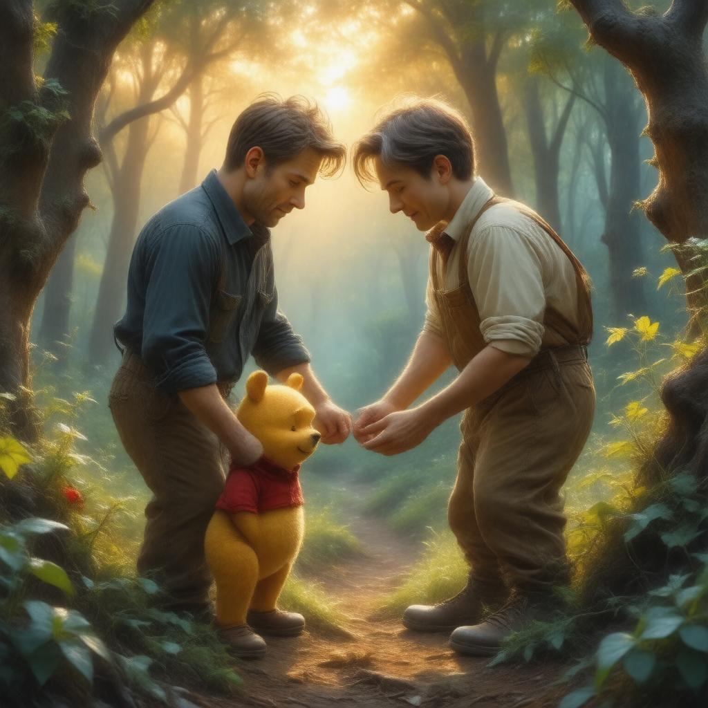 AI-created image of Christopher Robin (2018 film)