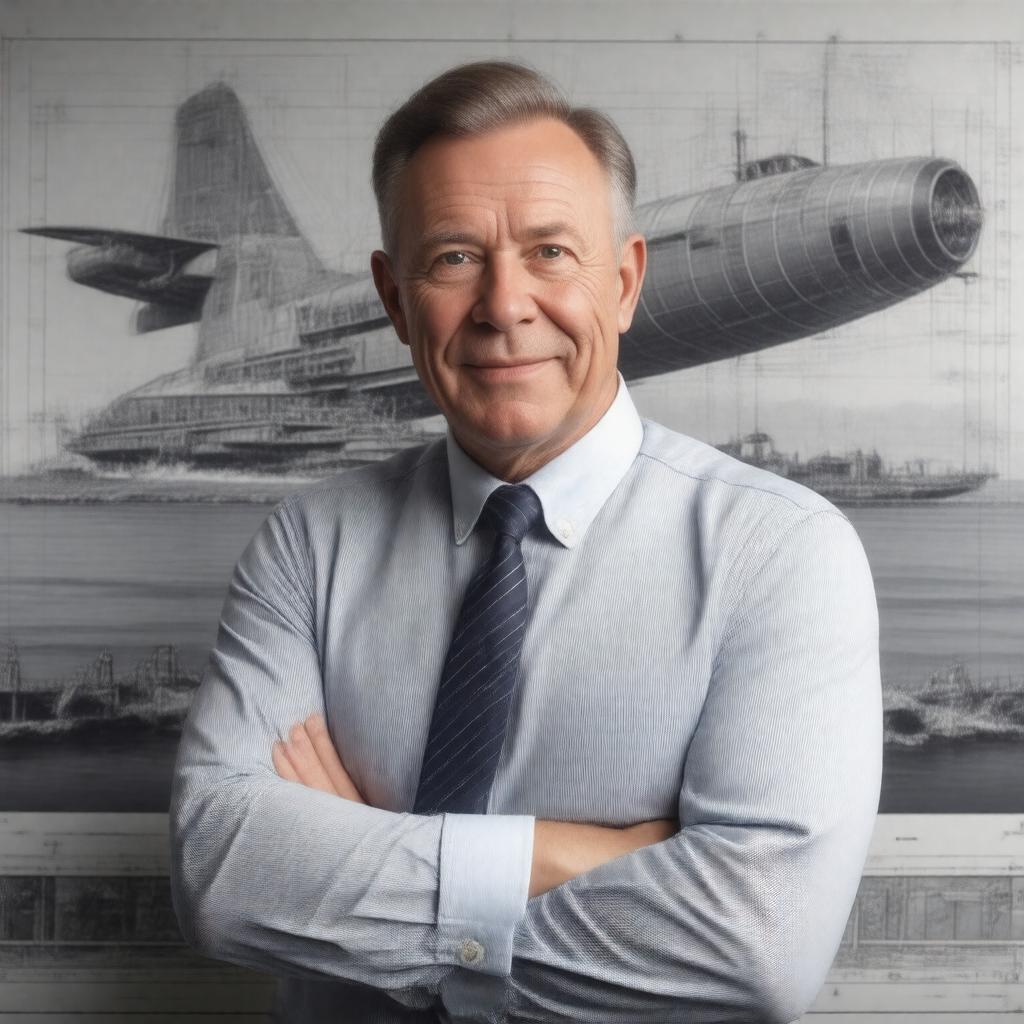 AI-created image of Christopher Sydney Cockerell