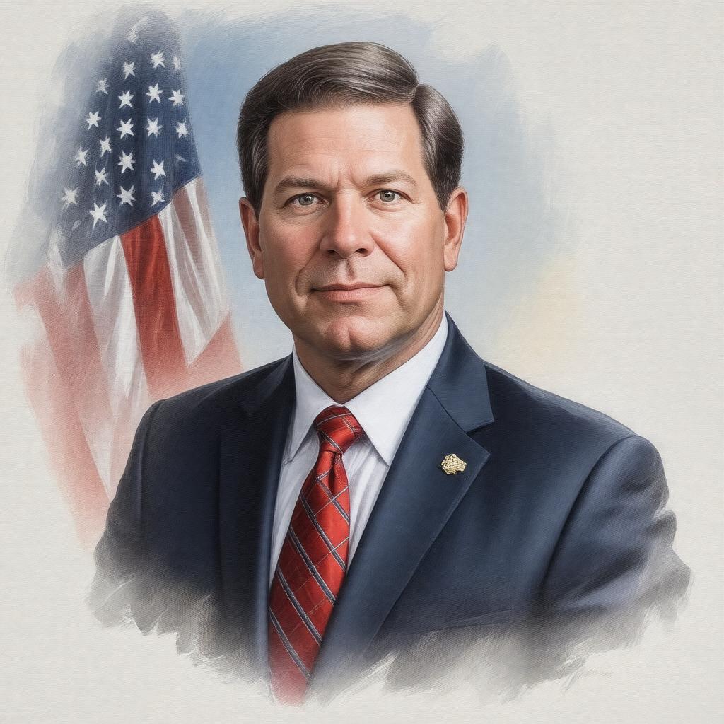 AI-created image of Christopher Thomas Sununu