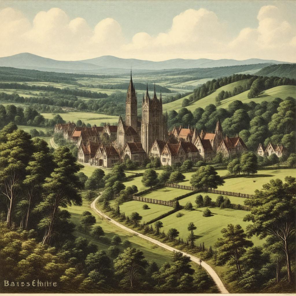 AI-created image of Chronicles of Barsetshire