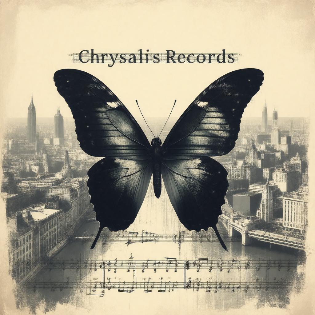 AI-created image of Chrysalis Records