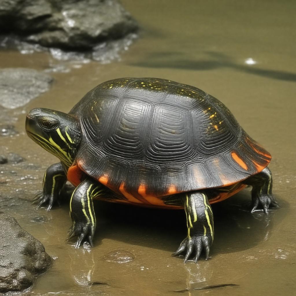 AI-created image of Chrysemys picta