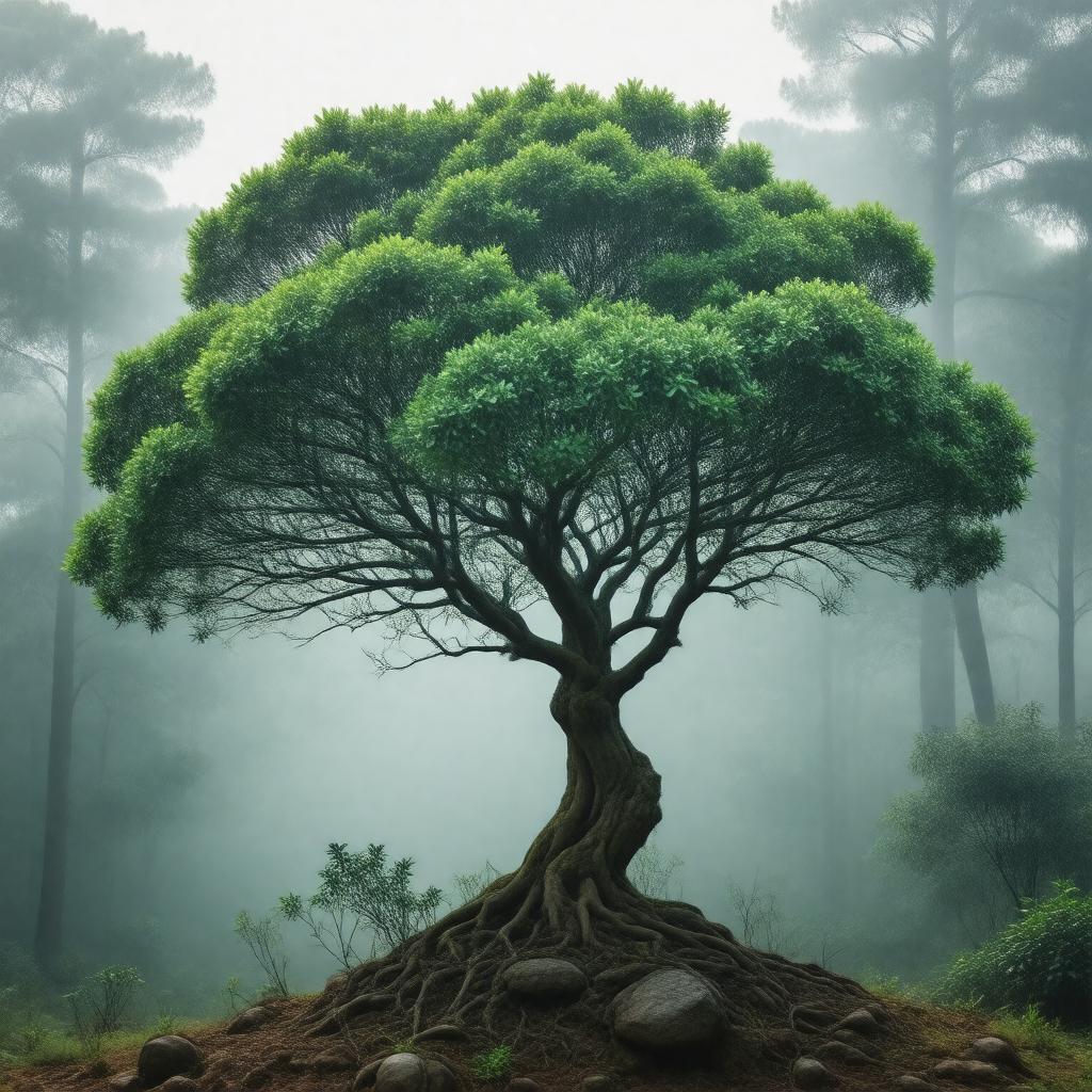 AI-created image of Chrysolepis