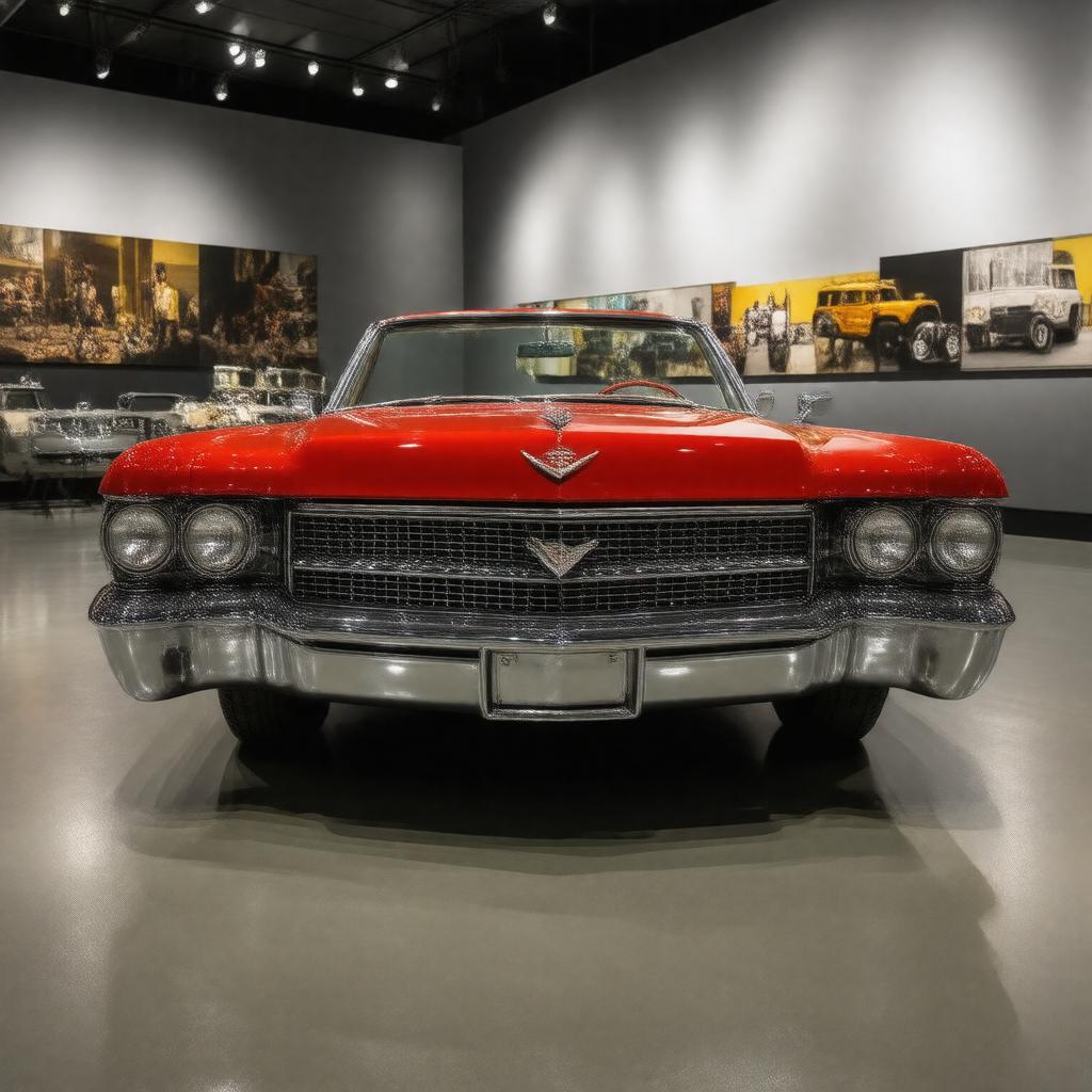 AI-created image of Chuck Berry’s Cadillac