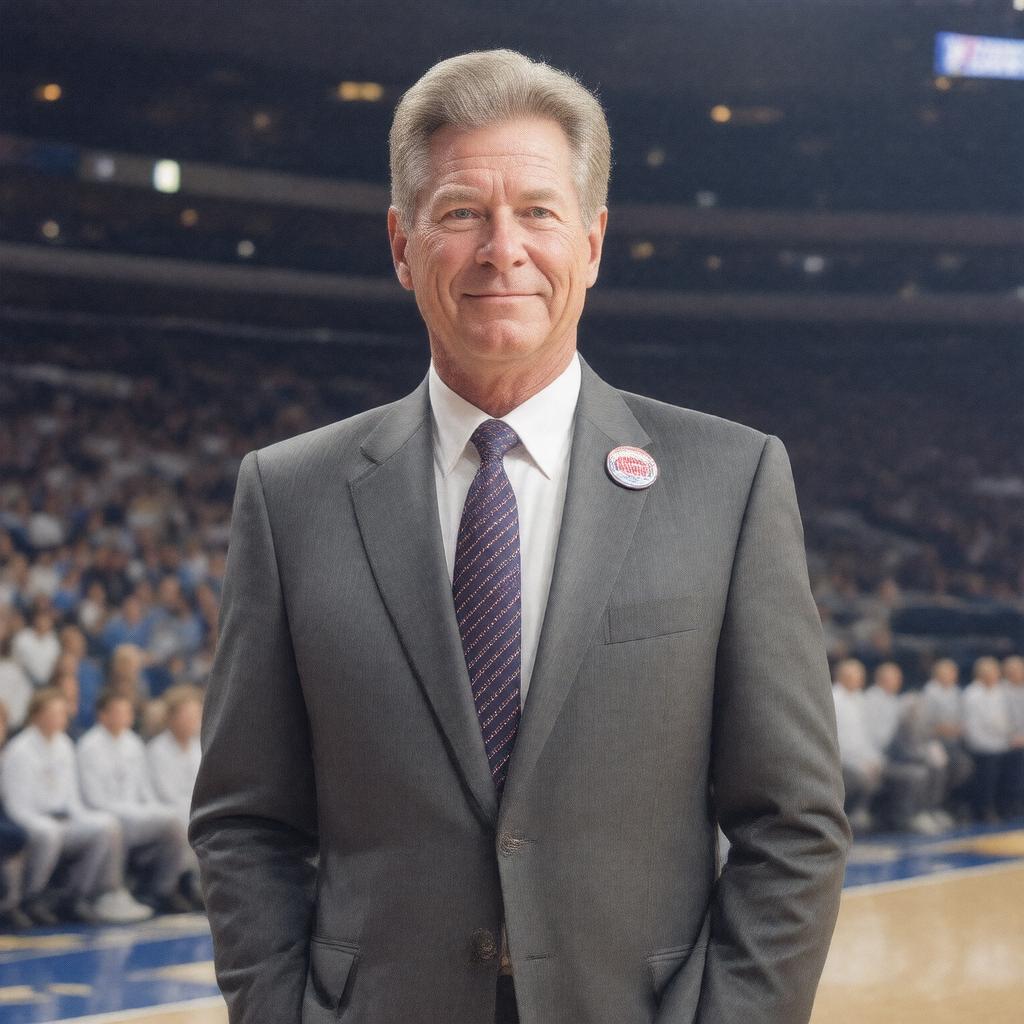 AI-created image of Chuck Daly