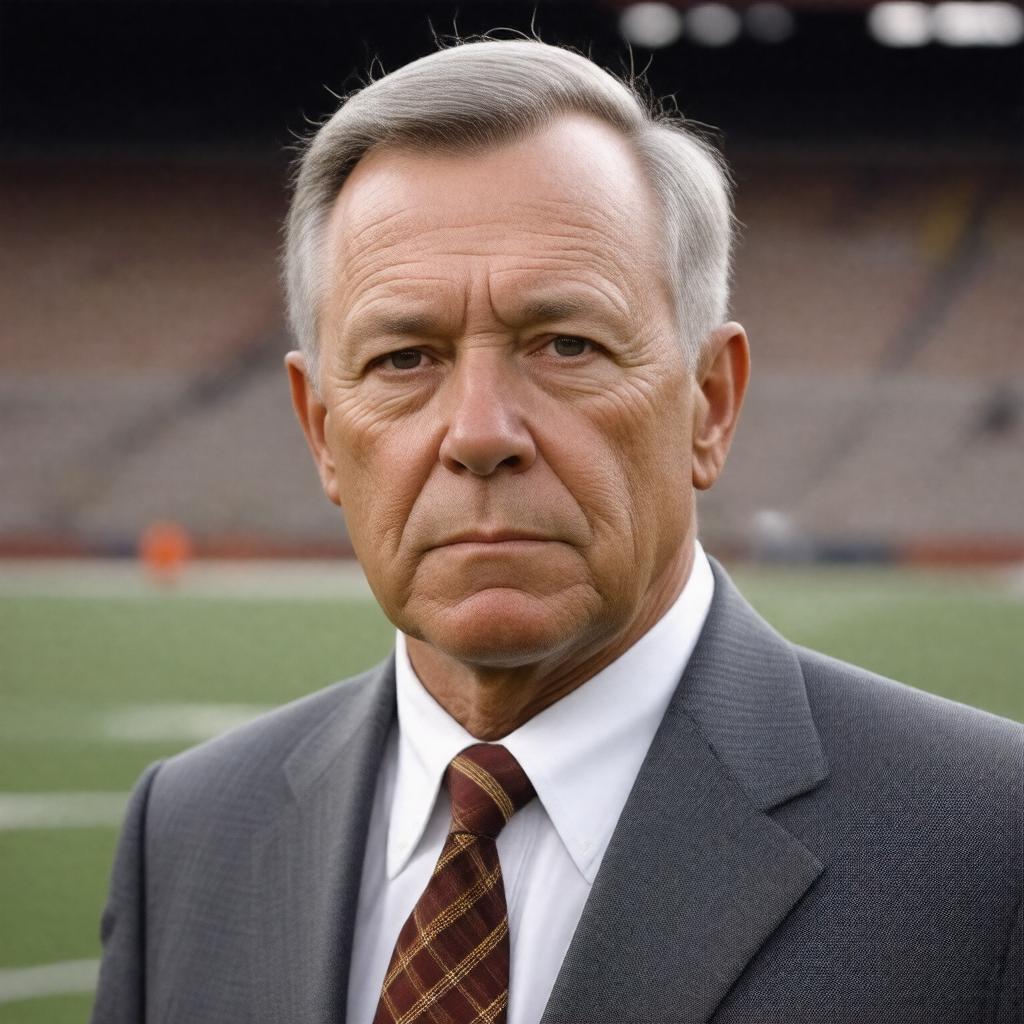 AI-created image of Chuck Fairbanks