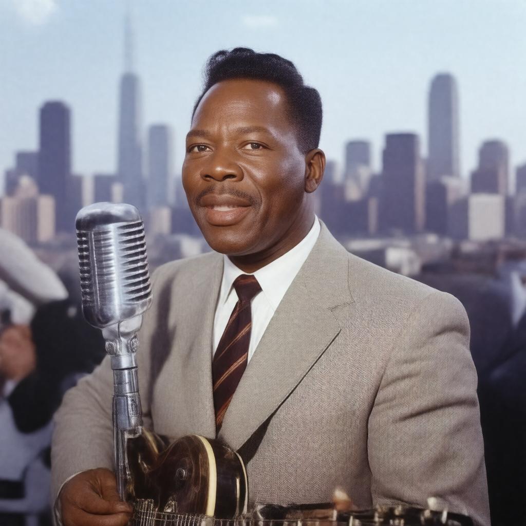 AI-created image of Chuck Willis