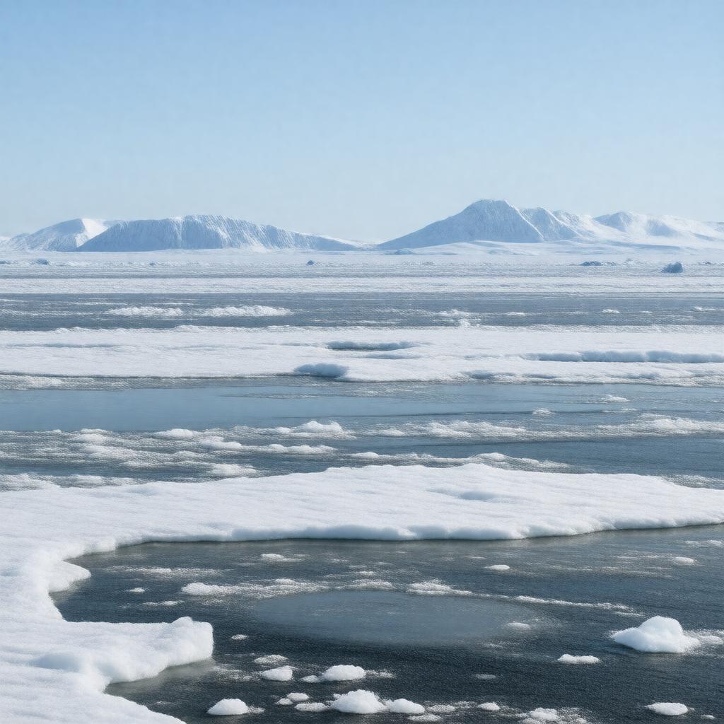 AI-created image of Chukchi Sea
