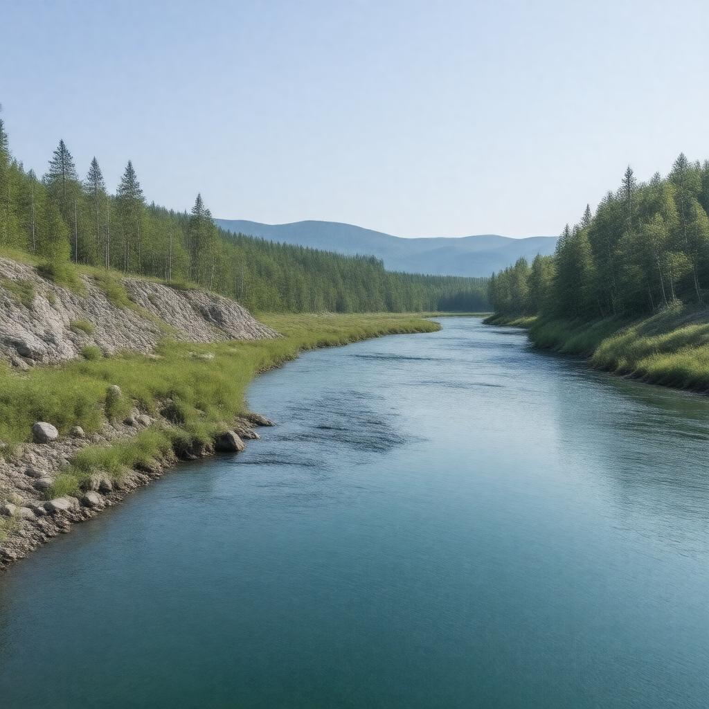 AI-created image of Chukochya River