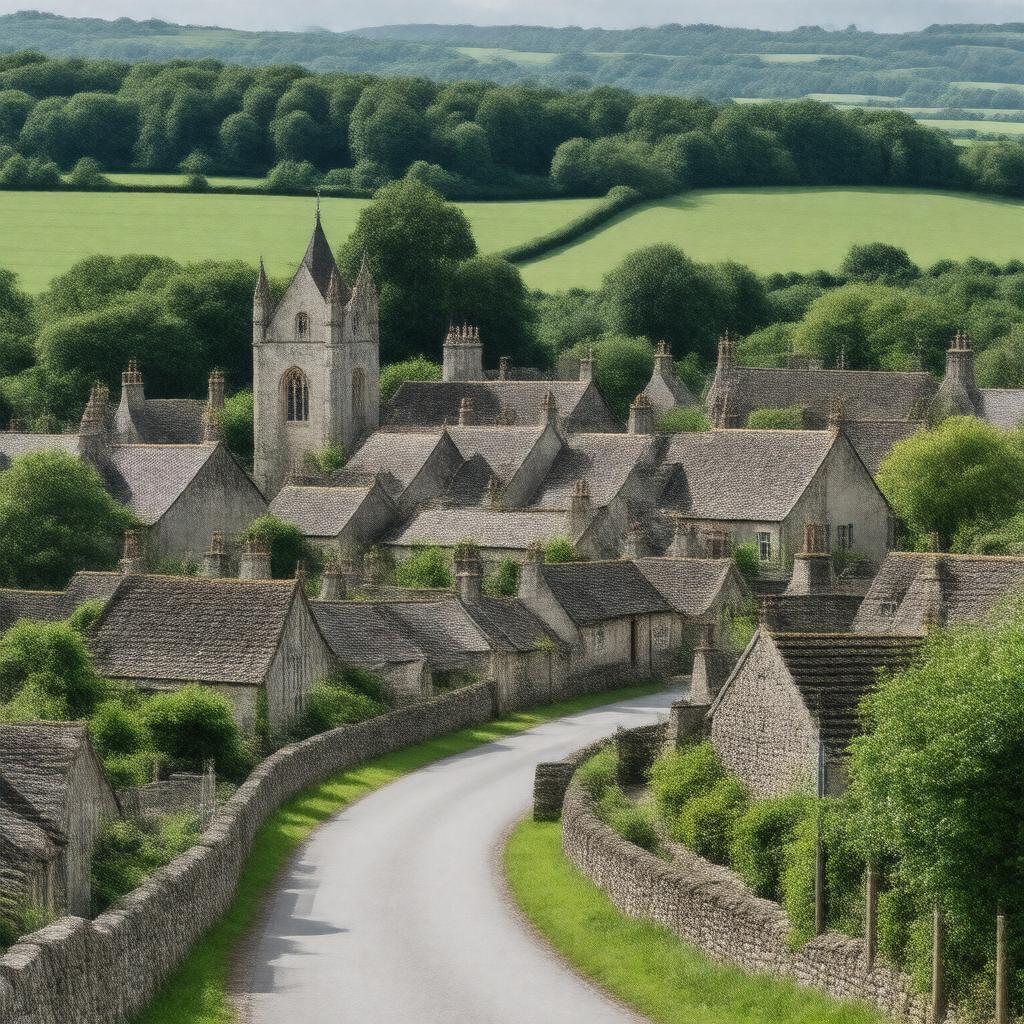 AI-created image of Chulmleigh