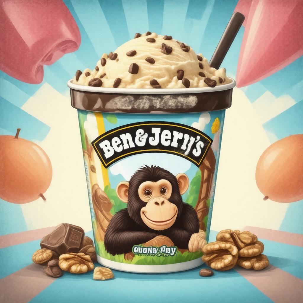 Click to view larger image AI-created image of Chunky Monkey