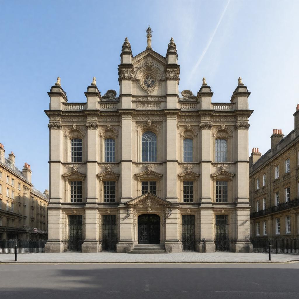 AI-created image of Church House, London