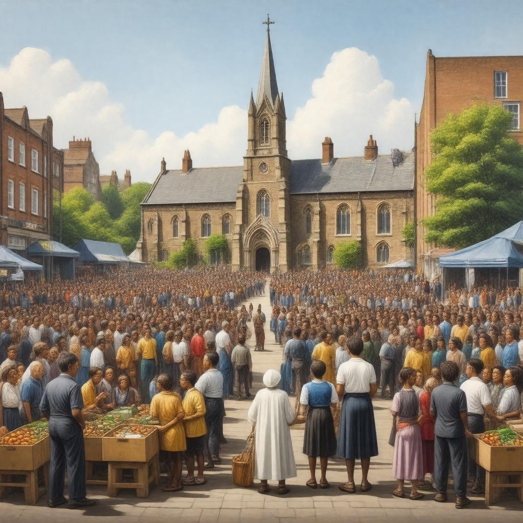 AI-created image of Church Urban Fund