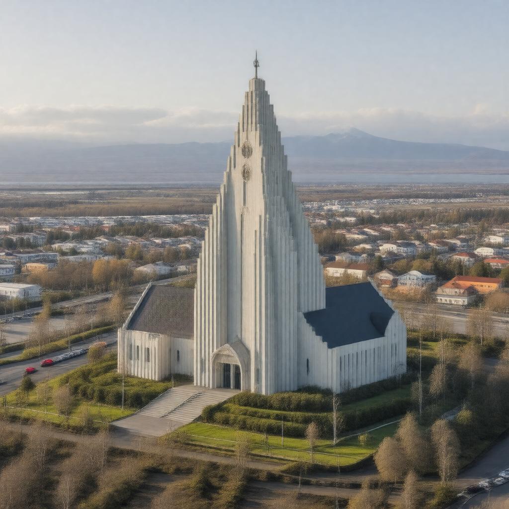 AI-created image of Church of Iceland (Lutheran)
