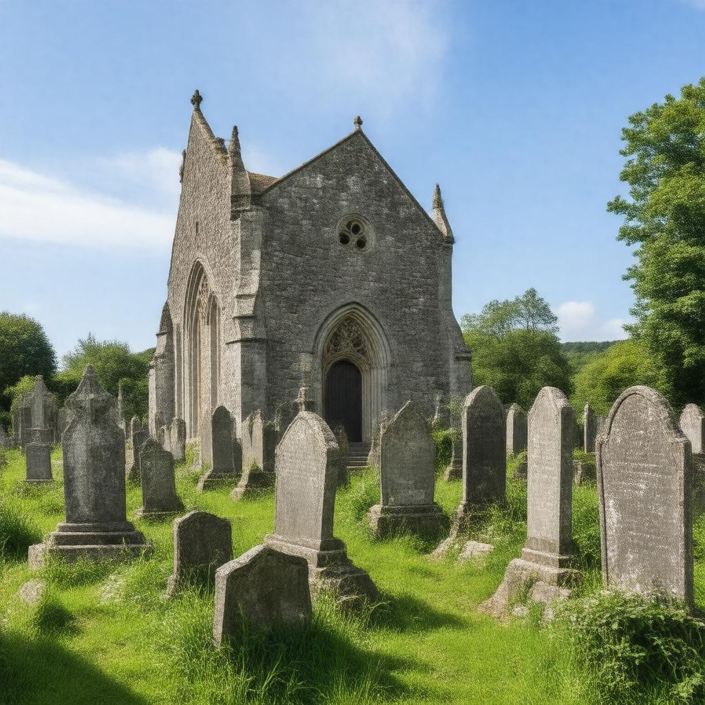 Click to view larger image AI-created image of Church of Ireland Cemetery, Blackrock, Cork