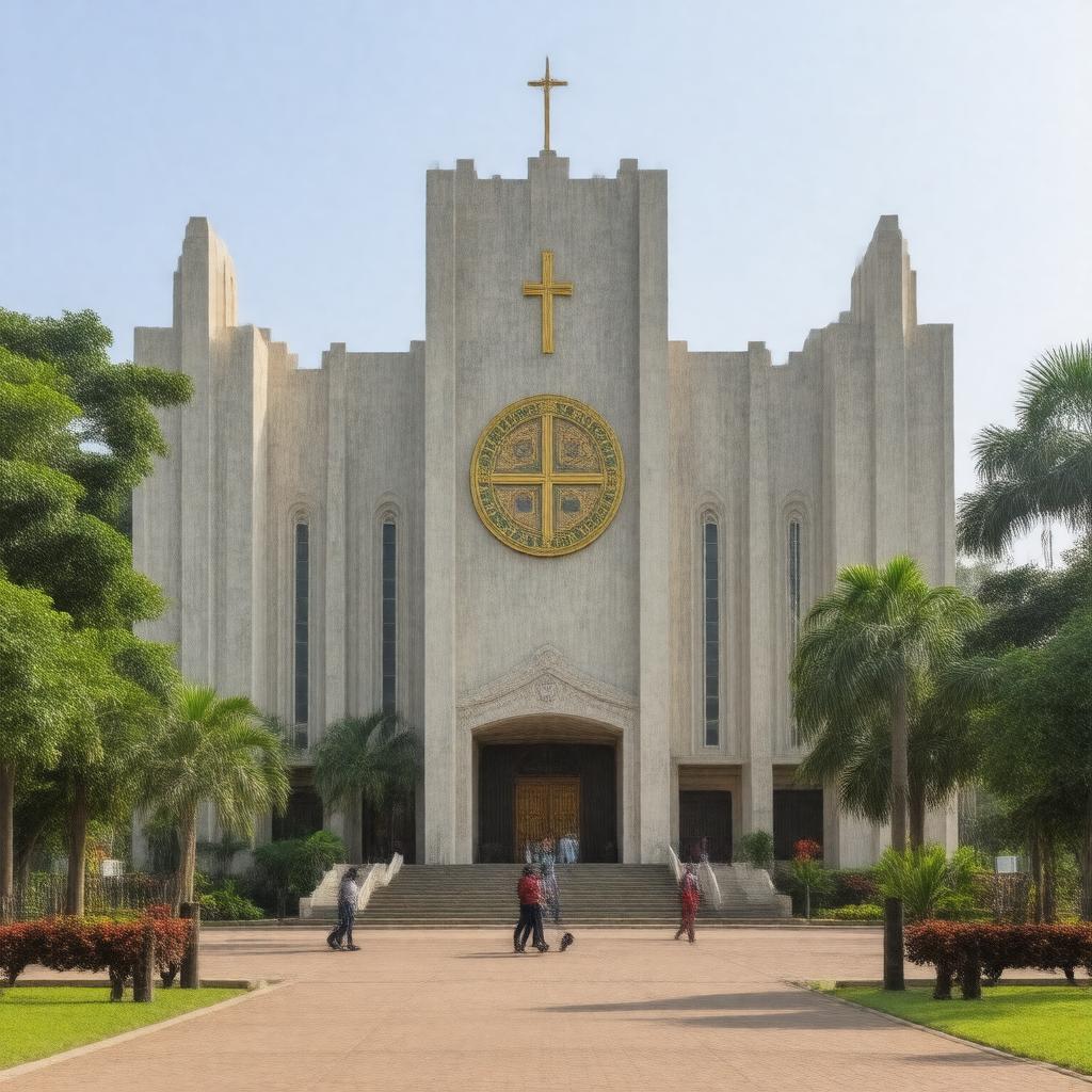 AI-created image of Church of Nigeria